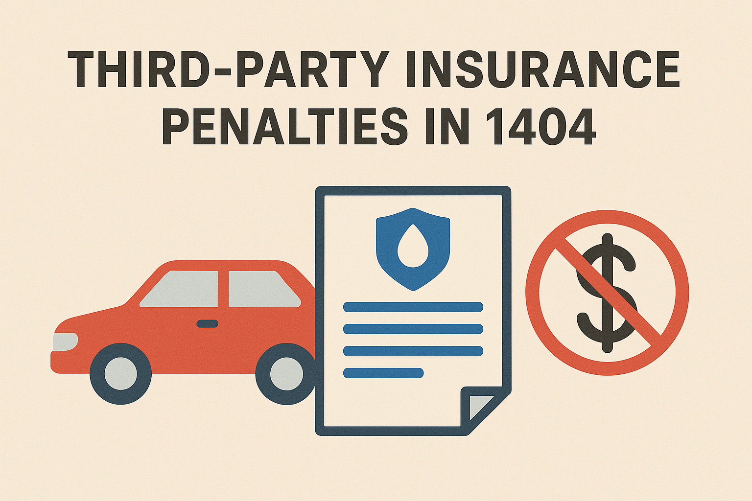 Third party insurance penalty rates in 1404